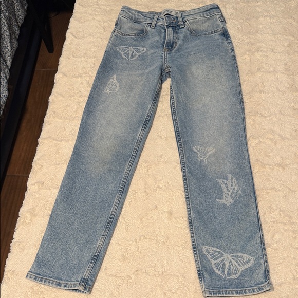 Abercrombie Kids Blue Jeans Set.           Girls Size 7/8 Long - Picture 2 of 11